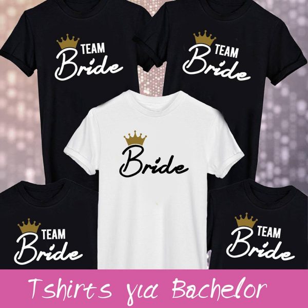 T-shirts για bachelor party μιας όψης