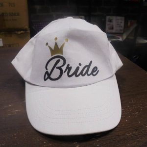 Καπέλο bride για bachelor party καμπαρντινέ
