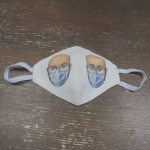 Μάσκα προσώπου ασφαλείας με εκτύπωση