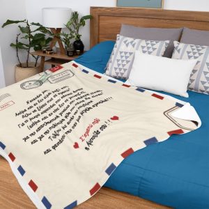 Κουβέρτα fleece για δώρο για ερωτευμένους
